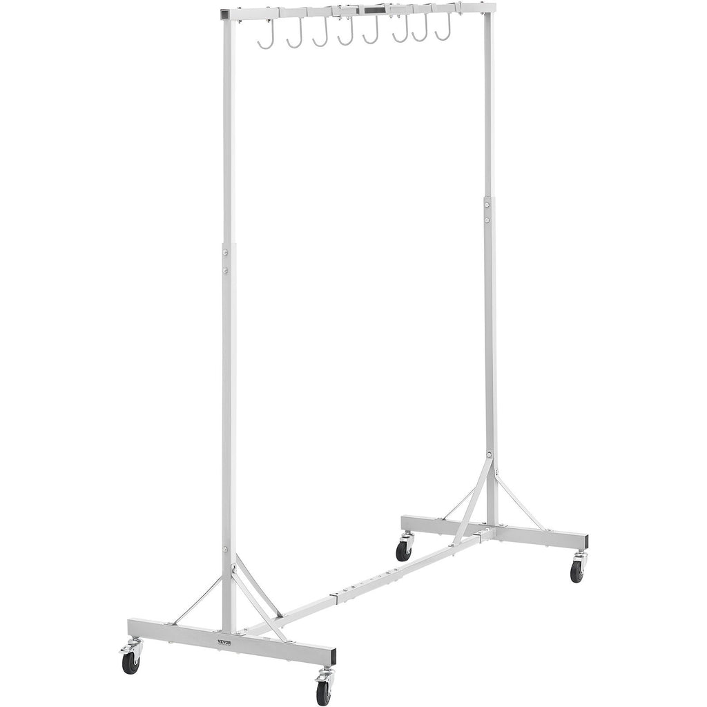 Newly Upgraded VEVOR Painting Rack Adjustable Paint Hanger 8 Hooks Auto Body Painting Stand