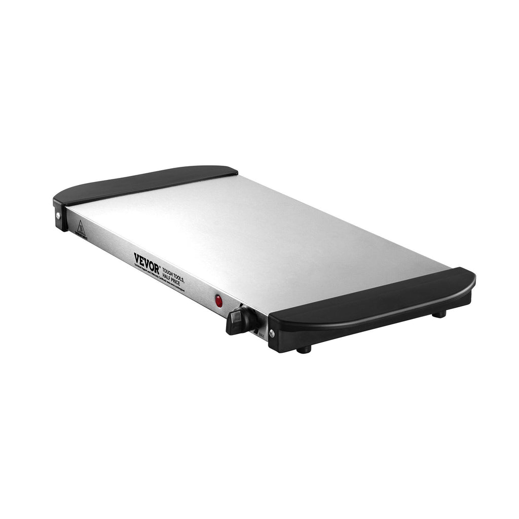 VEVOR Electric Warming Tray Buffet Food Warming W Temp Control Stainless Steel