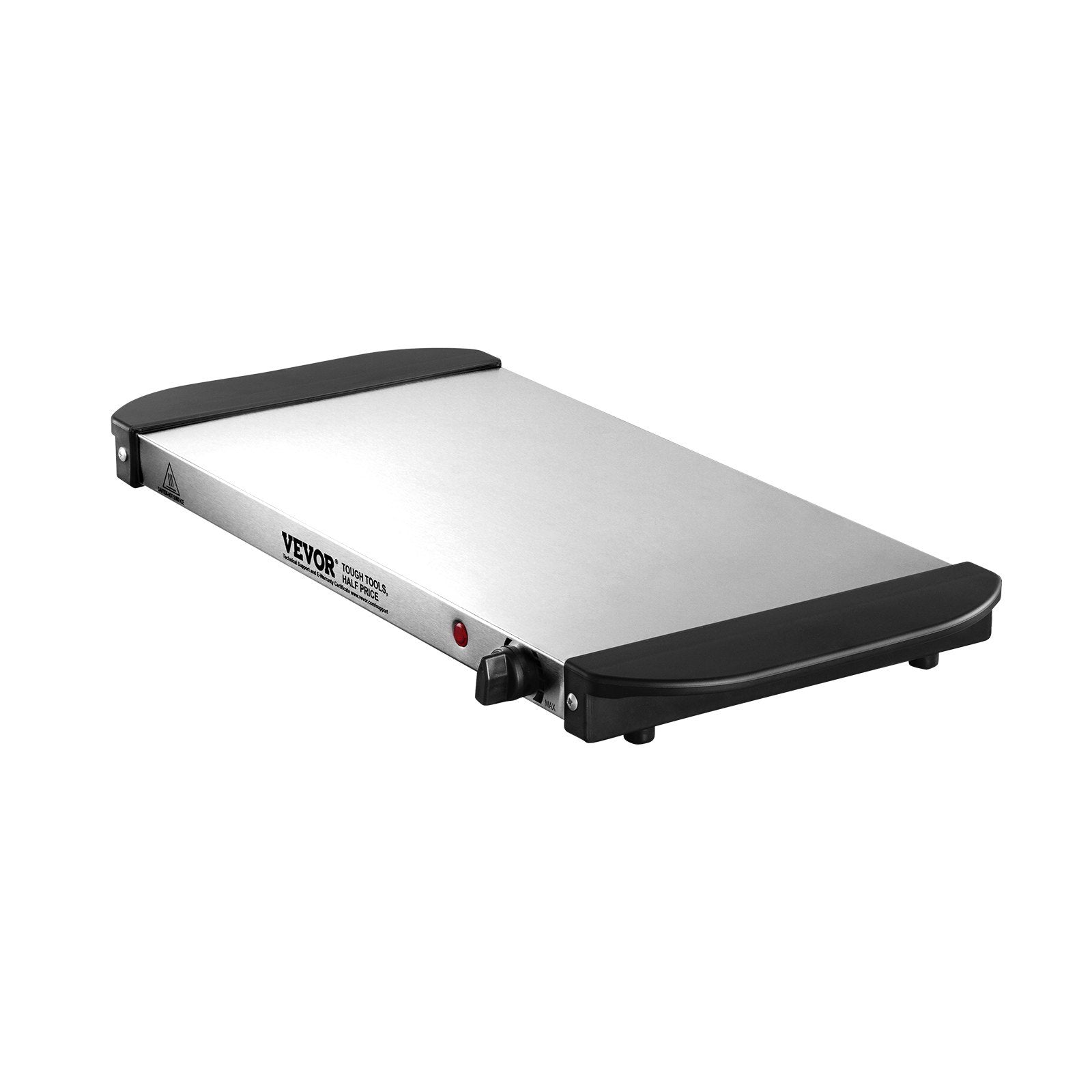 VEVOR Electric Warming Tray Buffet Food Warming W Temp Control Stainless Steel