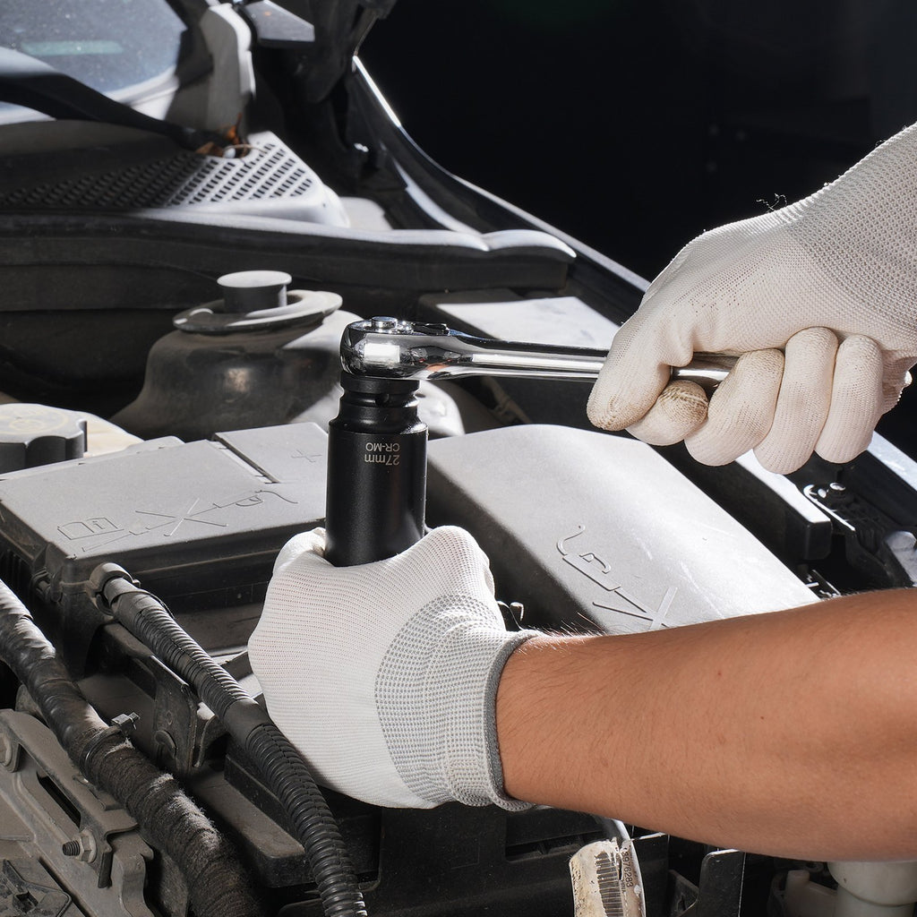 VEVOR Impact Sockets Set 130PCS 6-Point Drive Bit Ratchet Tool Kit