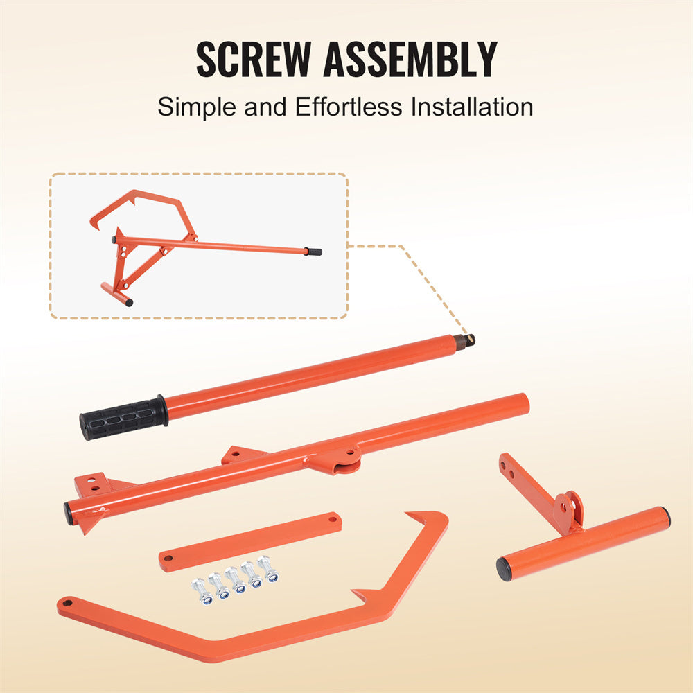 VEVOR Timberjack 46.5 In Heavy Duty Log Lifter For Max 25in Dia Logs Rolling