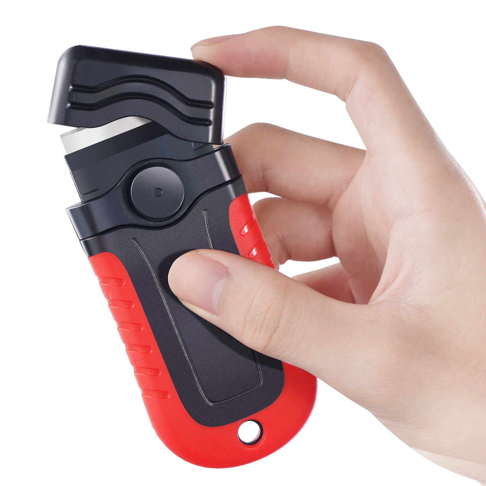 VEVOR Razor Blade Scraper Locking Scraper Tool 15 Extra Blades With Security Cap